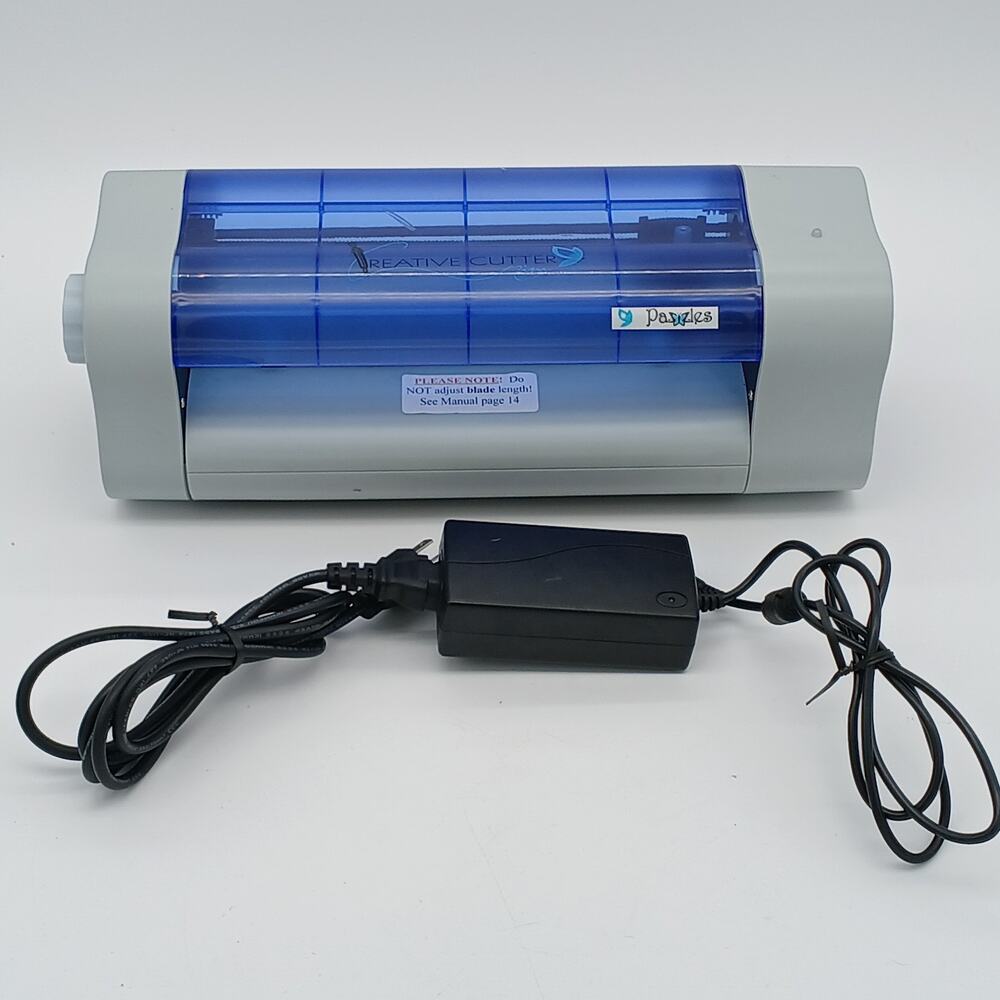 Pazzles Creative Cutter Mini PZMIN10 w/ Power Cord - Tested Working